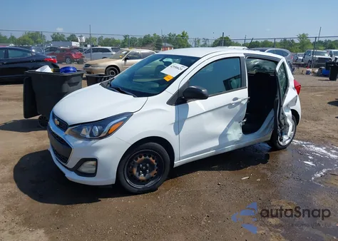 2021 Chevrolet Spark Fwd Ls Automatic из США, поврежденный, VIN KL8CB6SA8MC709935